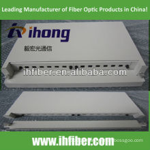 19'' 1U rack mount Sliding Fiber Optic Patch Panel/ ODF with removable front tray